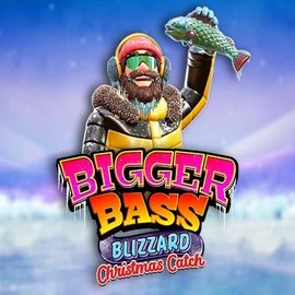 Bigger Bass Blizzard Christmas Catch slot logo by Pragmatic Play at Spinoloco Casino