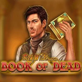 Book of Dead logo – Slots by Play'n GO at Spinoloco Casino