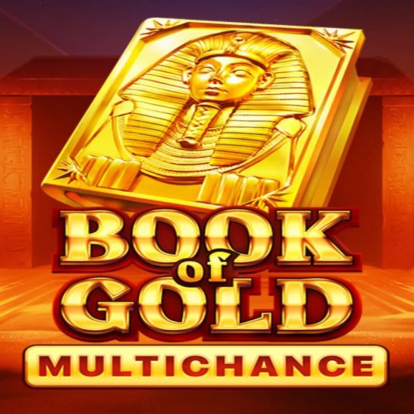 Book of Gold Multichance online game logo by Playson on sspinoloco.com
