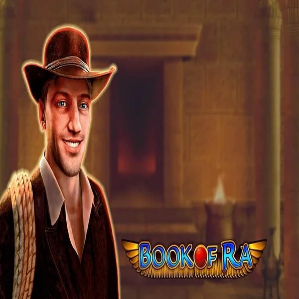 Book of Ra logo by Greentube Spinoloco Casino