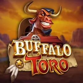 Buffalo Toro slot logo by ELK Studios at Spinoloco Casino