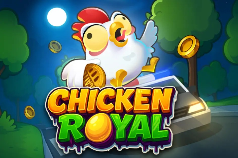 Chicken Royal game by InOut – logo hosted on Spinoloco Casino