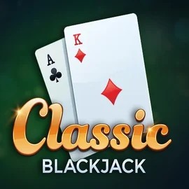 Classic Blackjack slot icon by Red Tiger Gaming, available at Spinoloco Casino