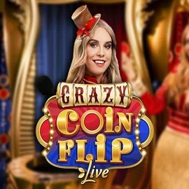 Try Crazy Coin Flip slot by Evolution on sspinoloco.com – logo image