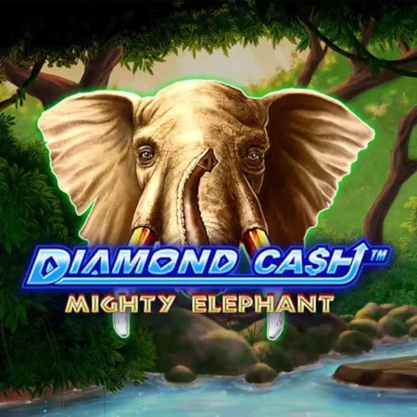 Diamond Cash Mighty Elephant casino game by Greentube – featured logo at Spinoloco Casino