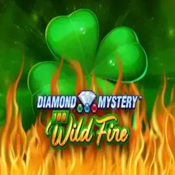 Diamond Mystery 100 Wild Fire by Greentube, showcased at sspinoloco.com – game logo