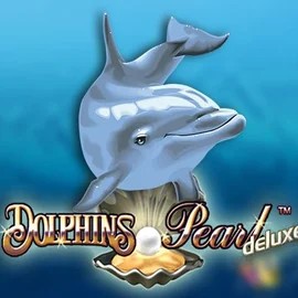 Dolphins Pearl Deluxe logo by Novomatic Spinoloco Casino