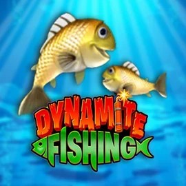 Dynamite Fishing slot logo by Inspired Gaming at Spinoloco Casino