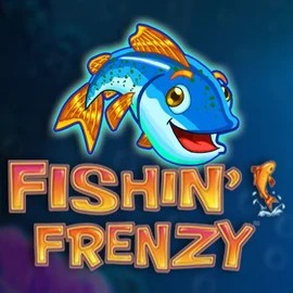 Slots logo of Fishin Frenzy from Blueprint Gaming at Spinoloco Casino