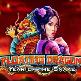 Official Slots logo: Floating Dragon Year of the Snake by Pragmatic Play at Spinoloco Casino