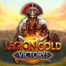 Legion Gold Victory! slot logo by Play'n GO at Spinoloco Casino