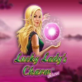 Lucky Ladys Charm Deluxe online game logo by Greentube on sspinoloco.com