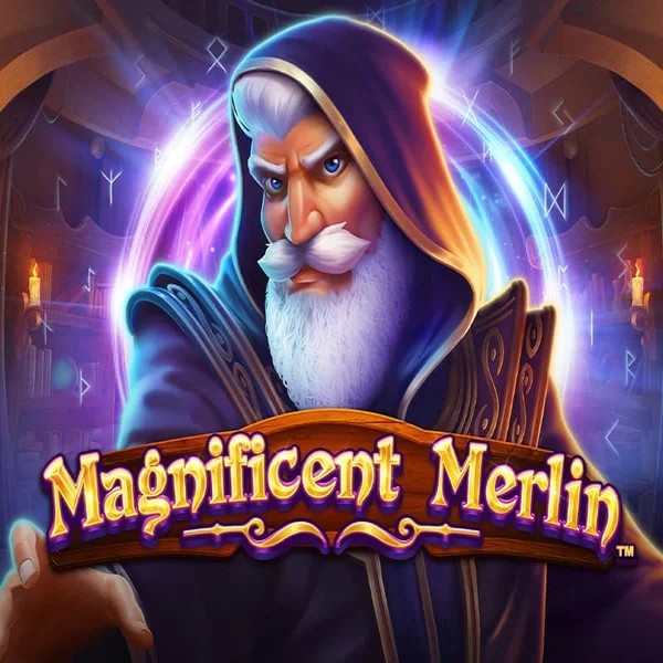 Magnificent Merlin by Greentube, showcased at sspinoloco.com – game logo