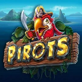 Pirots online game logo by ELK Studios on sspinoloco.com