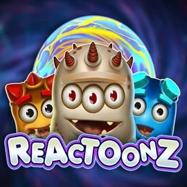 Official Slots logo: Reactoonz by Play'n GO at Spinoloco Casino