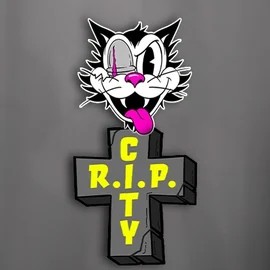 RIP City slot logo by Hacksaw Gaming at Spinoloco Casino