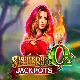 Sisters Of Oz Jackpots logo by Triple Edge Studios at Spinoloco Casino