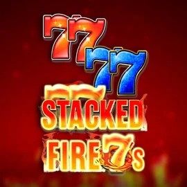 Stacked Fire 7s slot logo by Inspired Gaming at Spinoloco Casino