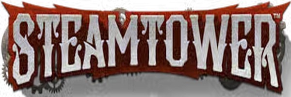 Steam Tower Slot logo by NetEnt at Spinoloco Casino