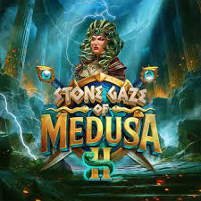 Official Slots logo: Stone Gaze of Medusa 2 by Stakelogic at Spinoloco Casino