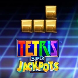 Tetris Super Jackpots logo by WMS at Spinoloco Casino